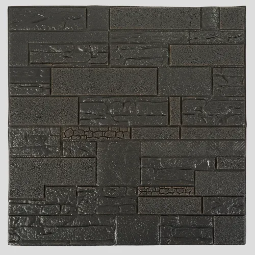 Harteflooring panel3d autoadhesivo 70x60 pidra negra 5u 0411001 11 gris.webp