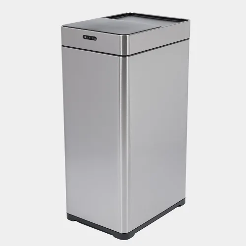 Tase tacho basura inteligente rectangular 42l plateado 6 gris.webp