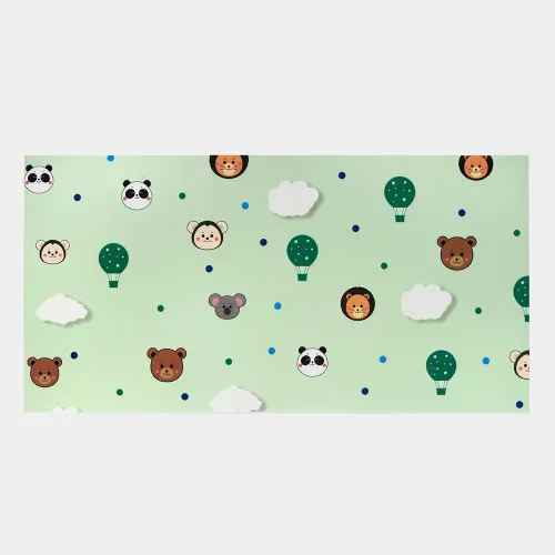 Harteflooring placas3d bby ositos green 30x60 lrn 0311.webp