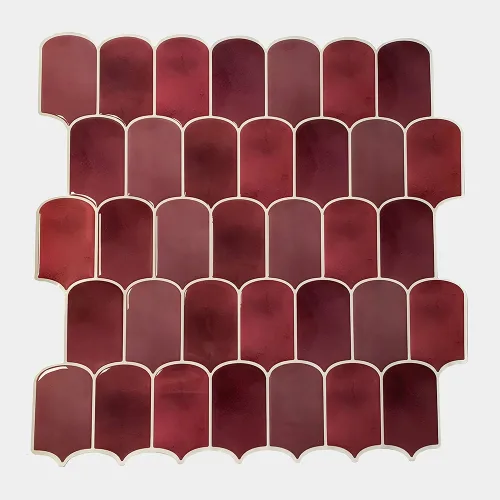 Harteflooring stickers3d arco ladrillo frente gris.webp