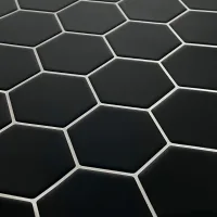 HarteFlooring_Stickers3D-Hexagonal-Negro_detalle_Gris.webp