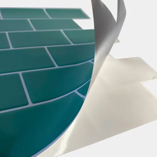 Harteflooring stickers3d subway verdeagua adhesivo gris.webp