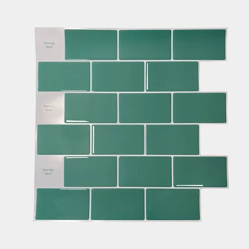 Harteflooring stickers3d subway verdeagua frente gris.webp