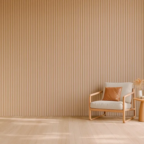 Harteflooring wallpanel dela beige mockup.webp