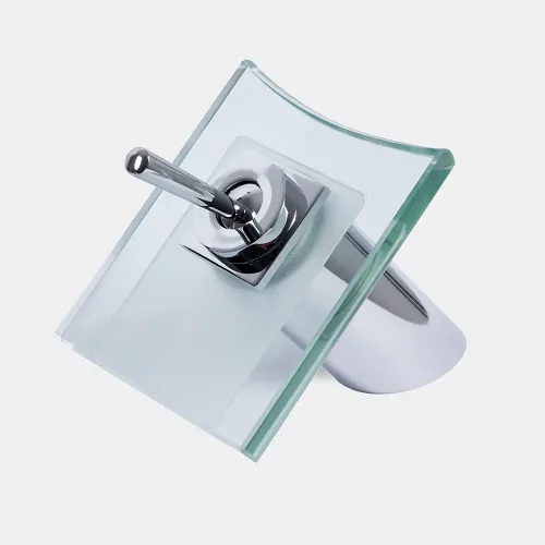 Kubel canilla baja cascada de vidrio 00008.webp