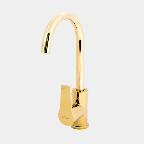 Kubel griferia movil dorada 24 gris.webp