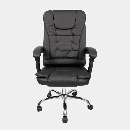 Virke sillon croma ecocuero negro 20 gris.webp
