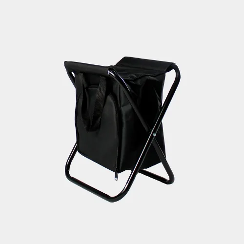 Virke banco chapo plegable con organizador negro 5604 gris.webp