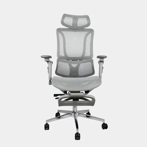 Virke silla mesh alta con apoyapies gris 5550 gris.webp