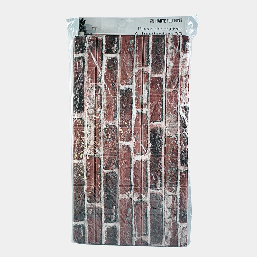 Harteflooring placa3d ladrilloindustrial 3dw001ha 042 bo 052 gris