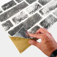 Harteflooring placa3d ladrillourbano 3dw002ha 058 bo 042 gris